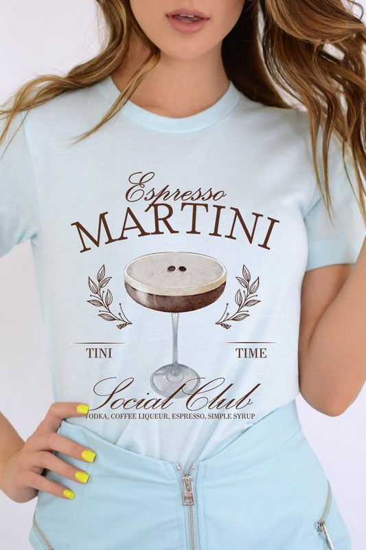 Espresso Martini Social Club Graphic T Shirts