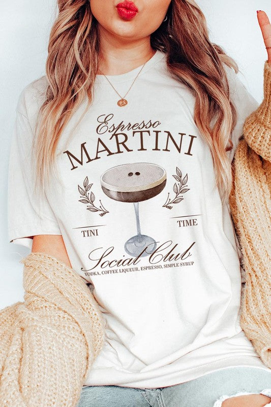 Espresso Martini Social Club Graphic T Shirts