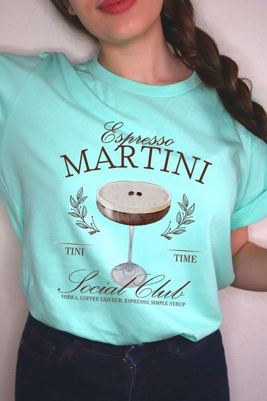 Espresso Martini Social Club Graphic T Shirts