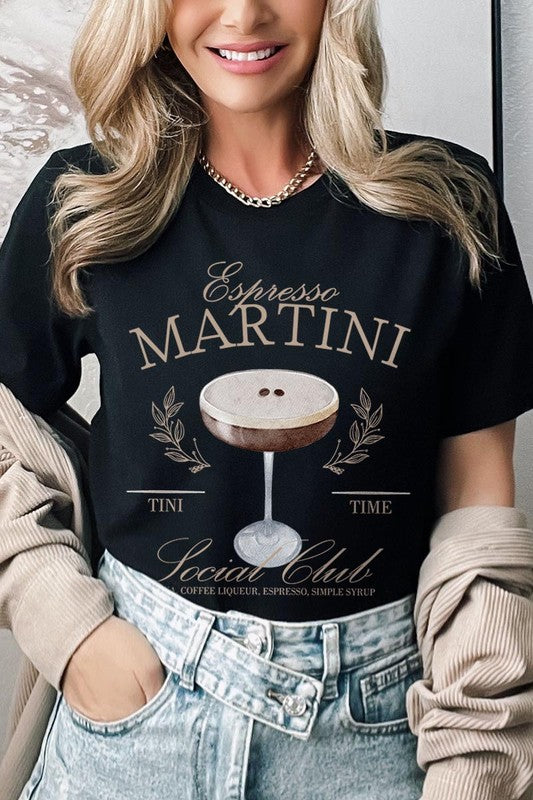 Espresso Martini Social Club Graphic T Shirts