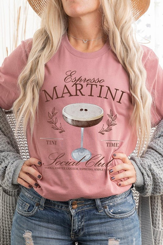 Espresso Martini Social Club Graphic T Shirts