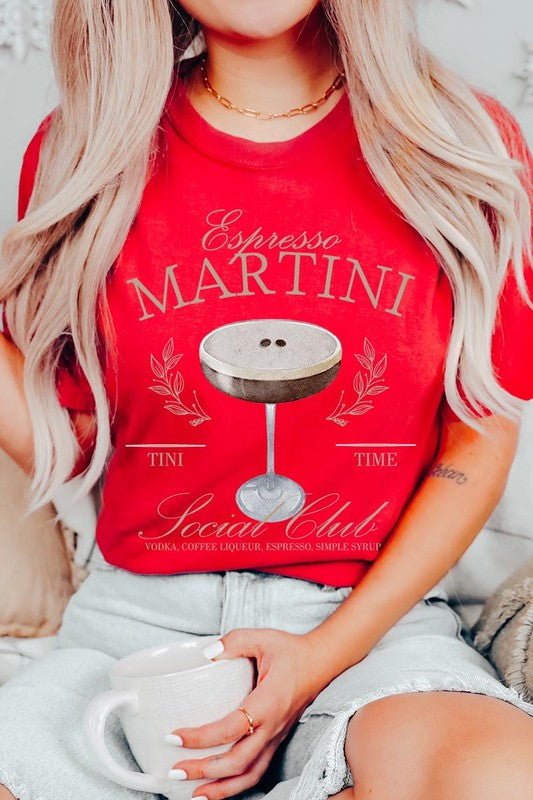 Espresso Martini Social Club Graphic T Shirts
