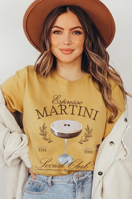 Espresso Martini Social Club Graphic T Shirts