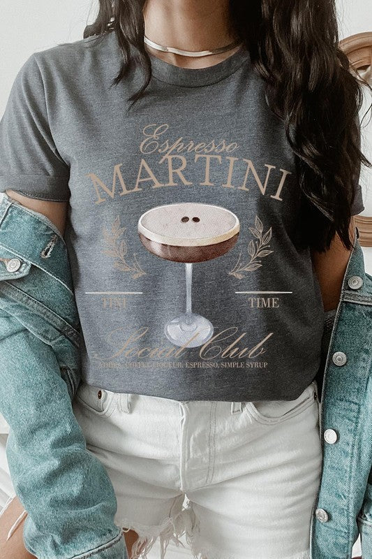 Espresso Martini Social Club Graphic T Shirts