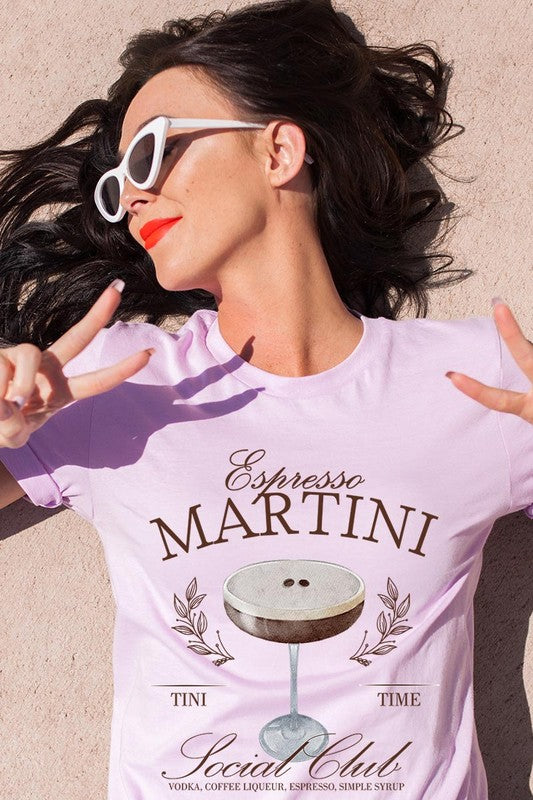 Espresso Martini Social Club Graphic T Shirts