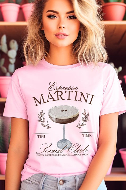 Espresso Martini Social Club Graphic T Shirts