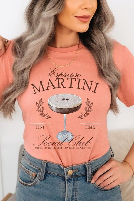 Espresso Martini Social Club Graphic T Shirts