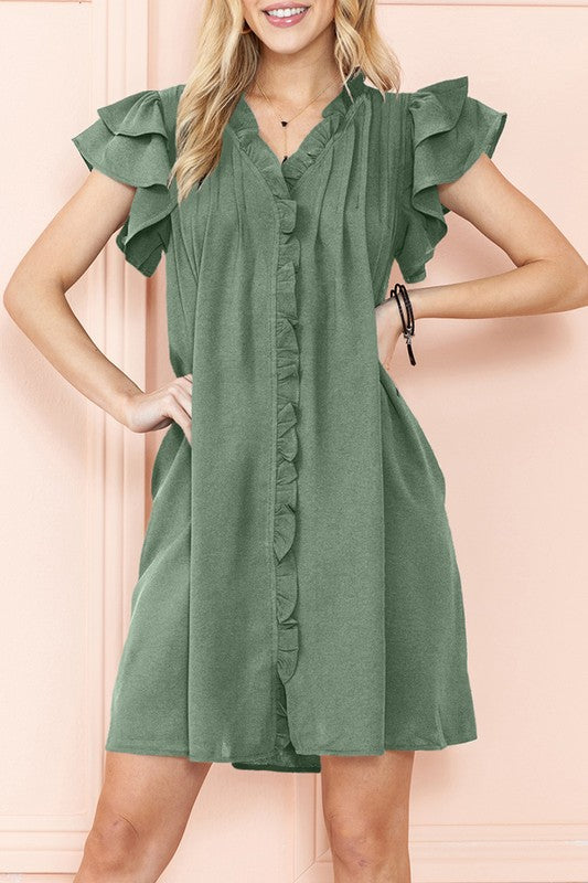 Ruffle Dress