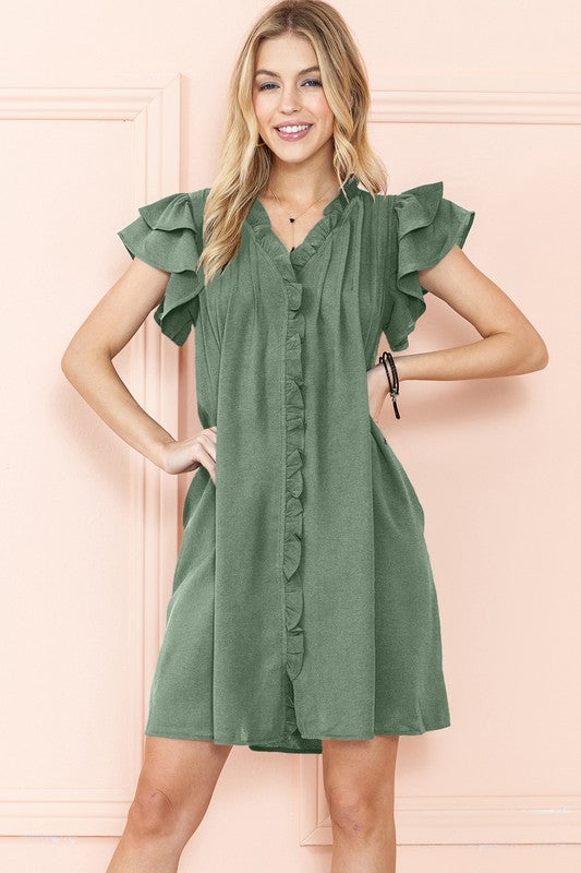 Ruffle Dress