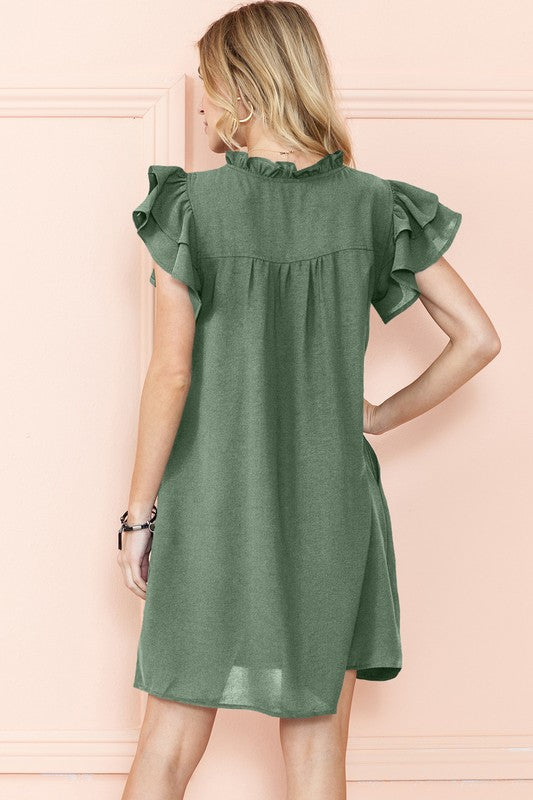 Ruffle Dress