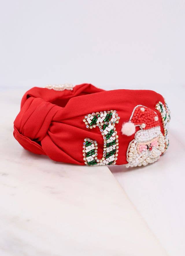 Christmas Joy Headband RED
