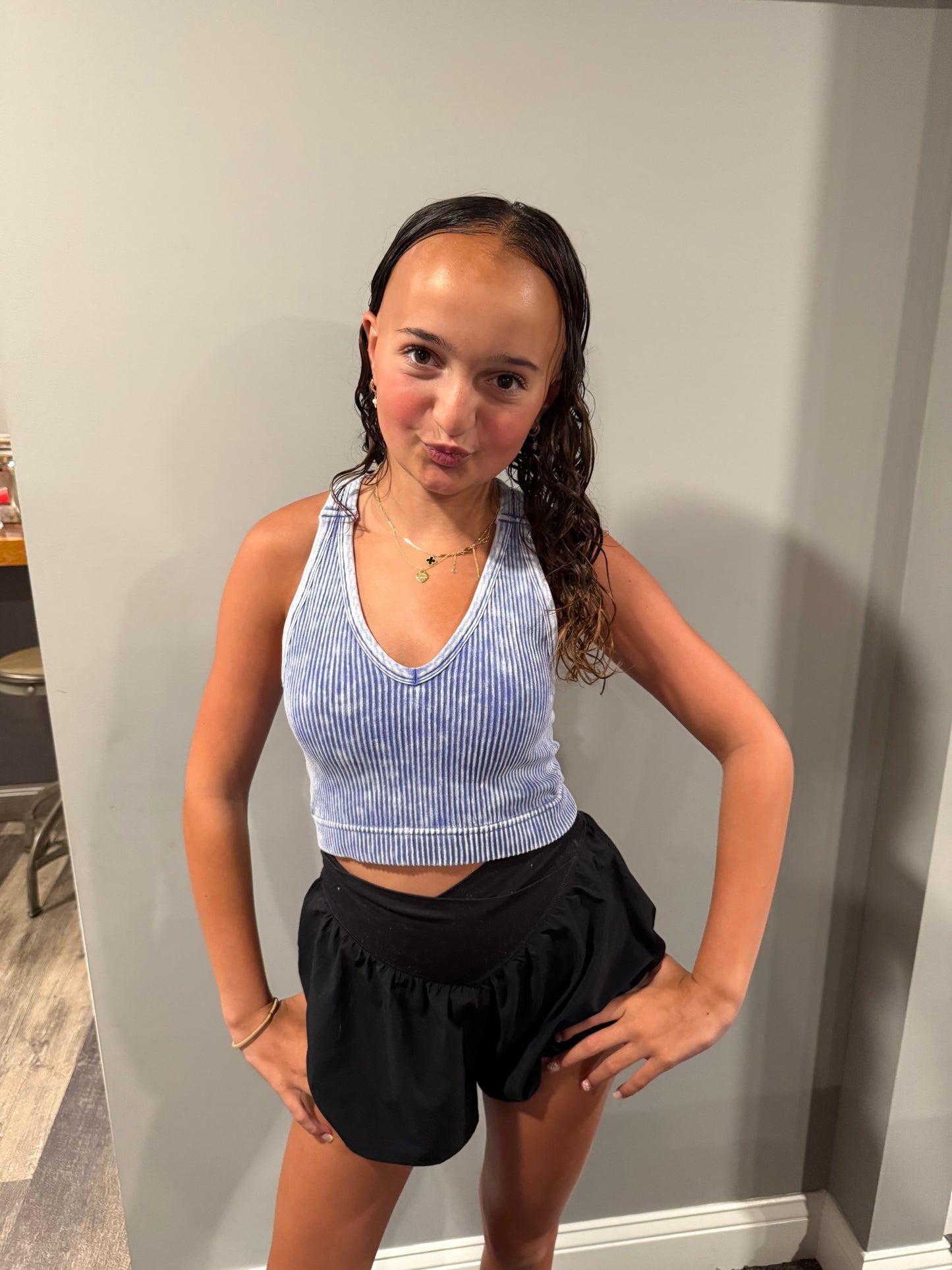 PADDED ULTRA LIFT BRA BRAMI CROPPED TANK