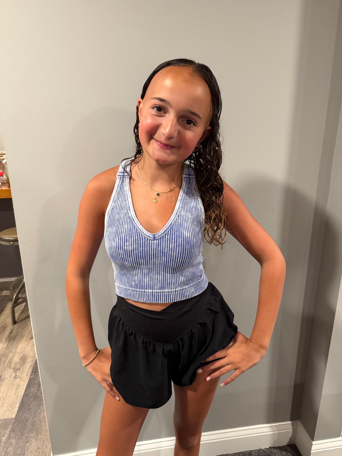 PADDED ULTRA LIFT BRA BRAMI CROPPED TANK