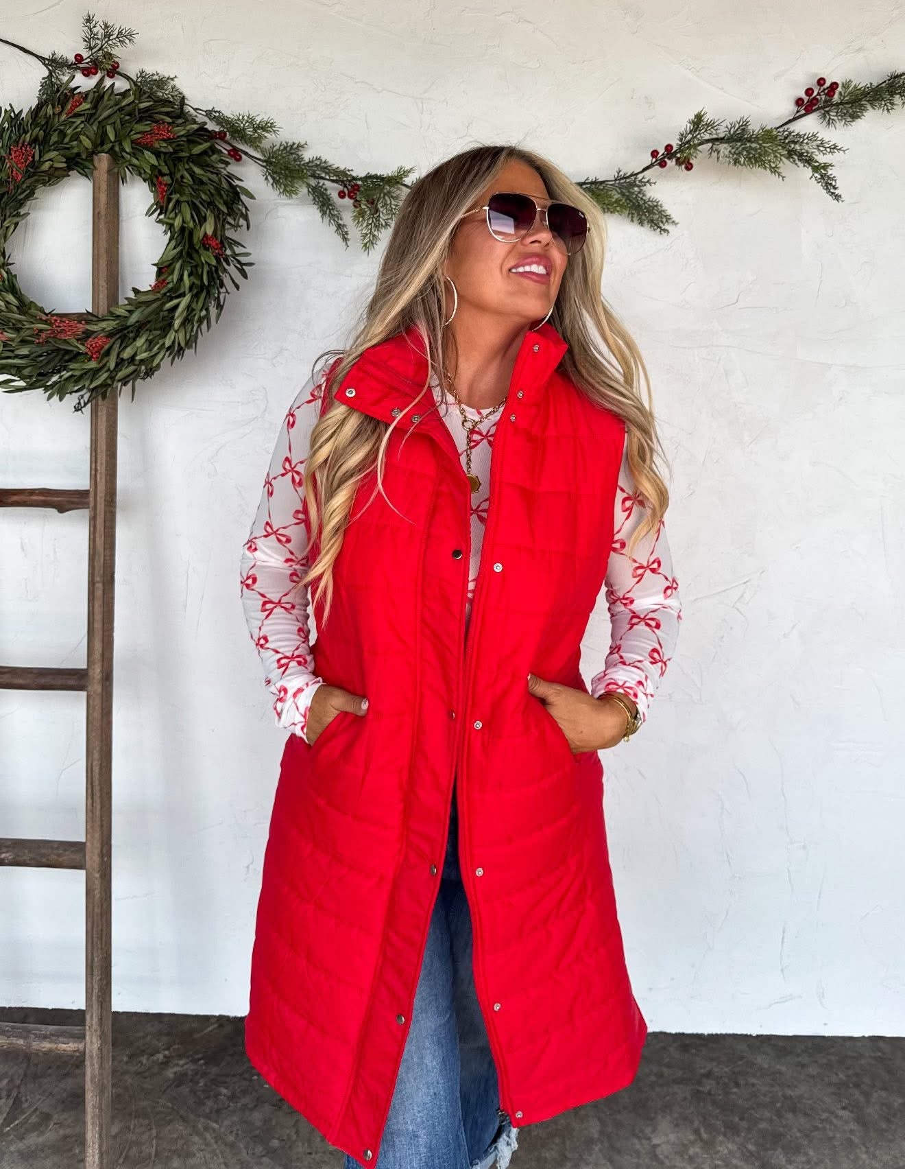 Preorder Long Puffer Vest