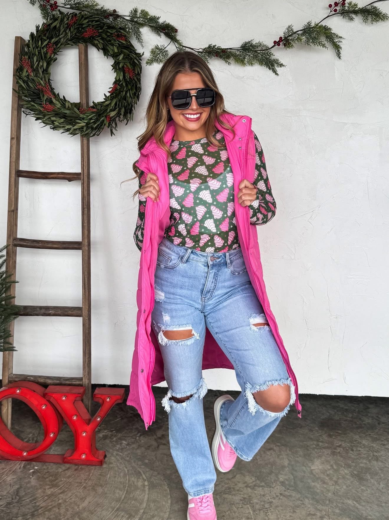 Preorder Long Puffer Vest
