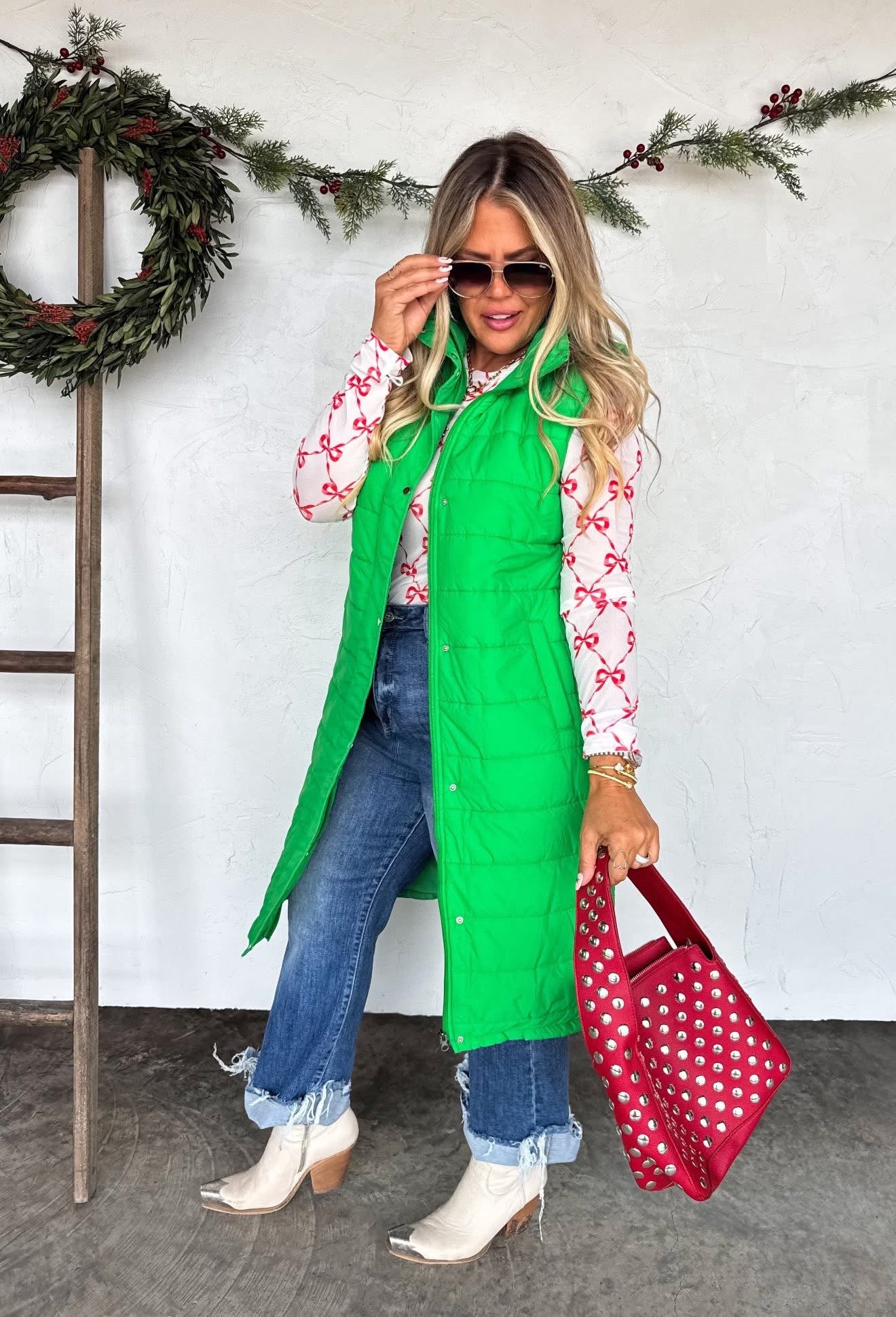 Preorder Long Puffer Vest