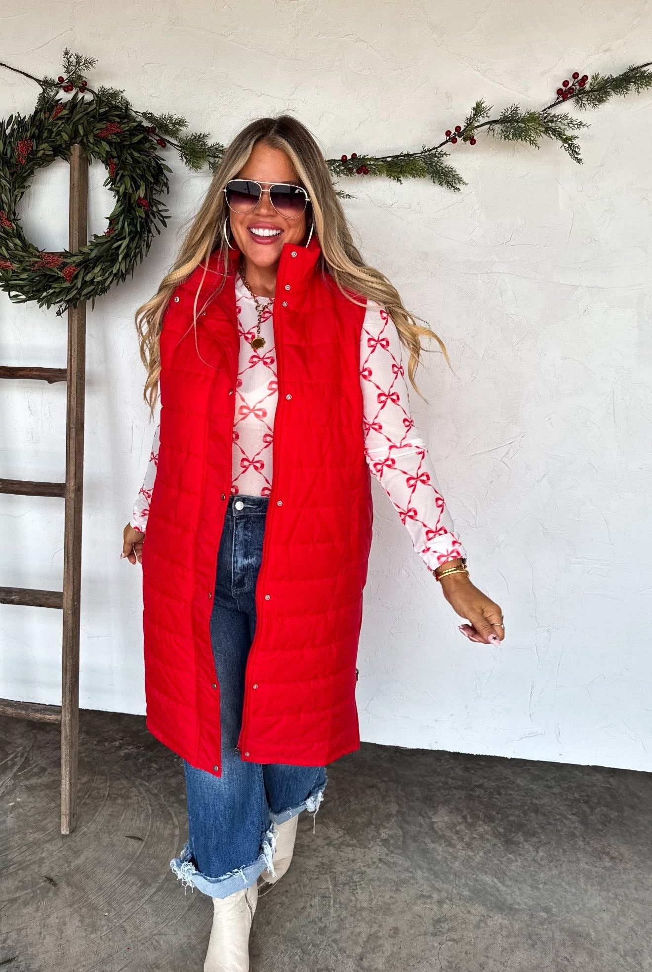 Preorder Long Puffer Vest