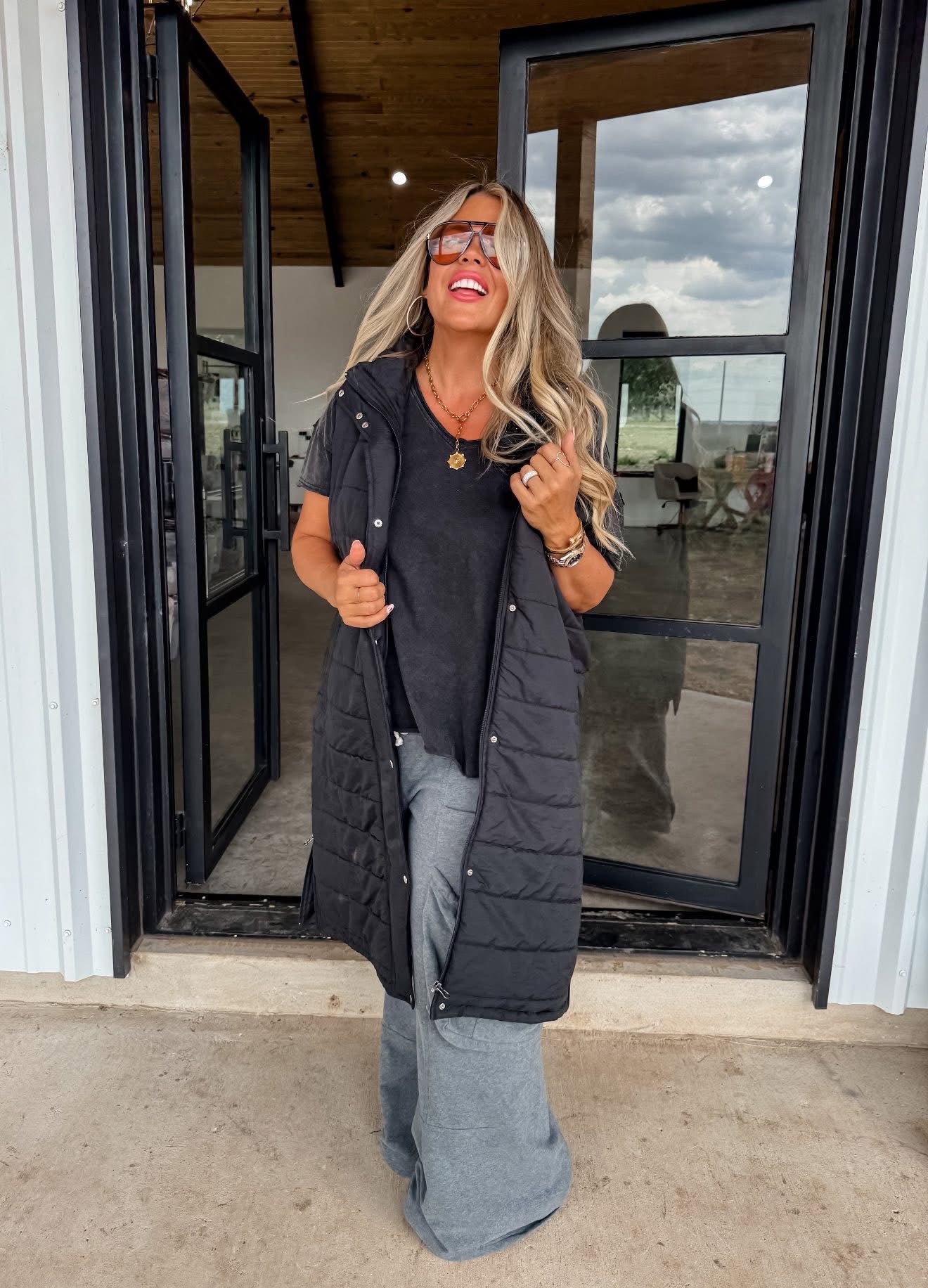 Preorder Long Puffer Vest