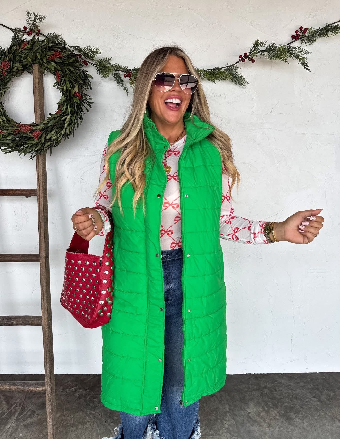 Preorder Long Puffer Vest