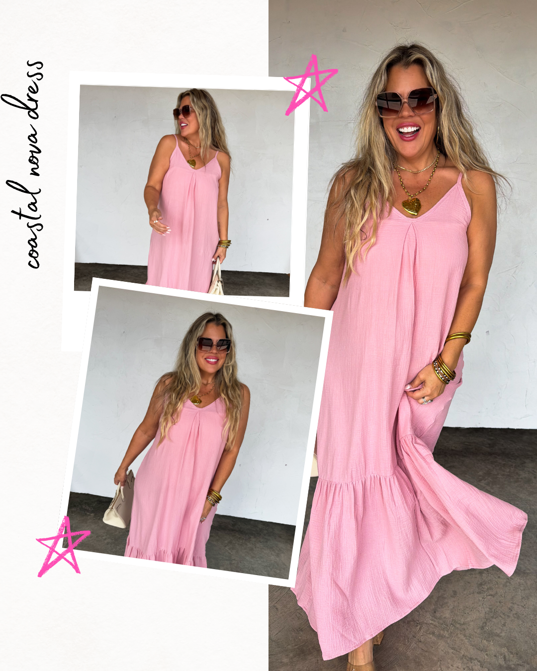 PREORDER- COASTAL NOVA DRESS