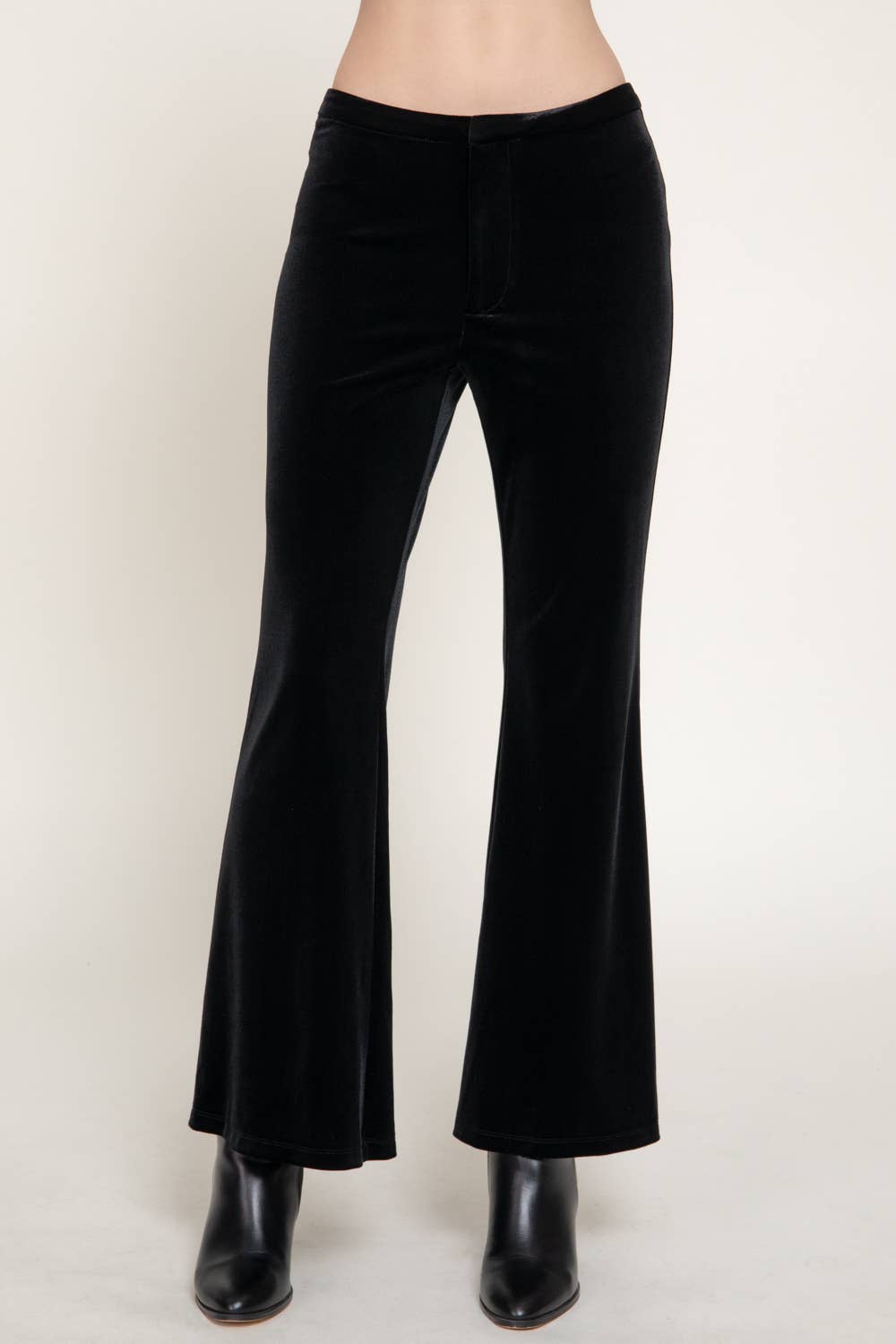 Velvet Flare Pants