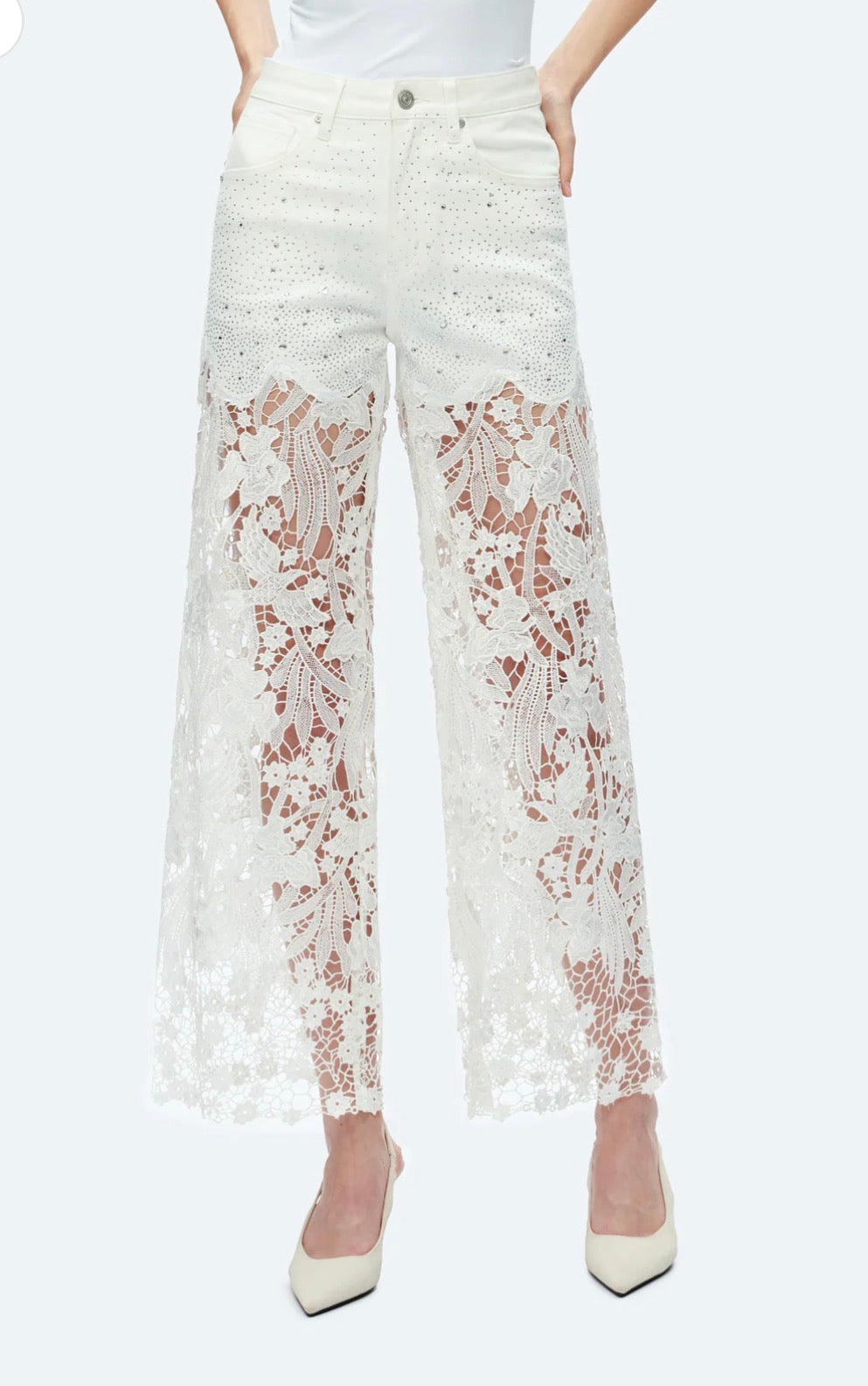 Pre Order Lace Jeans