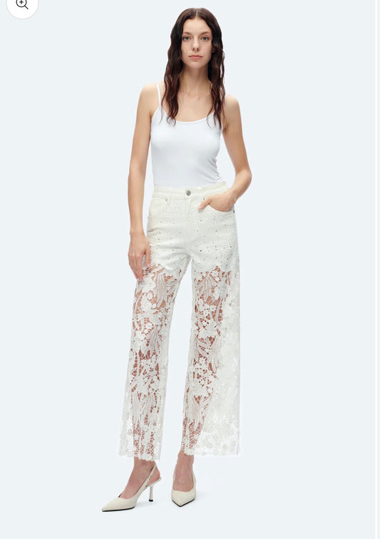 Pre Order Lace Jeans