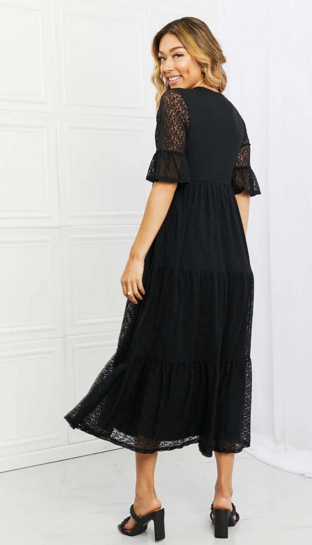 Black Lace Dress