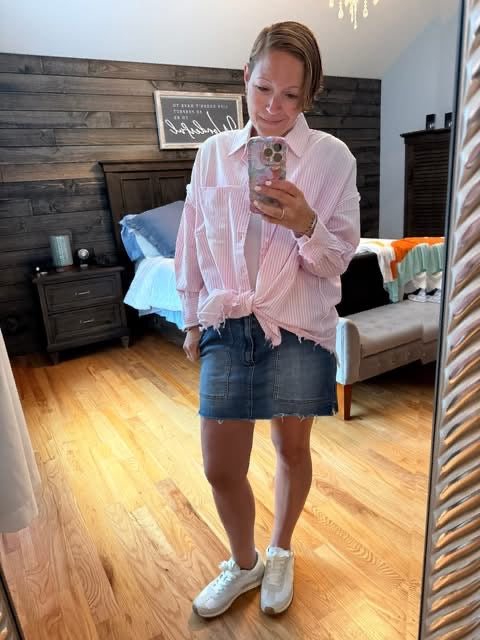 Preorder Short Denim Skirt