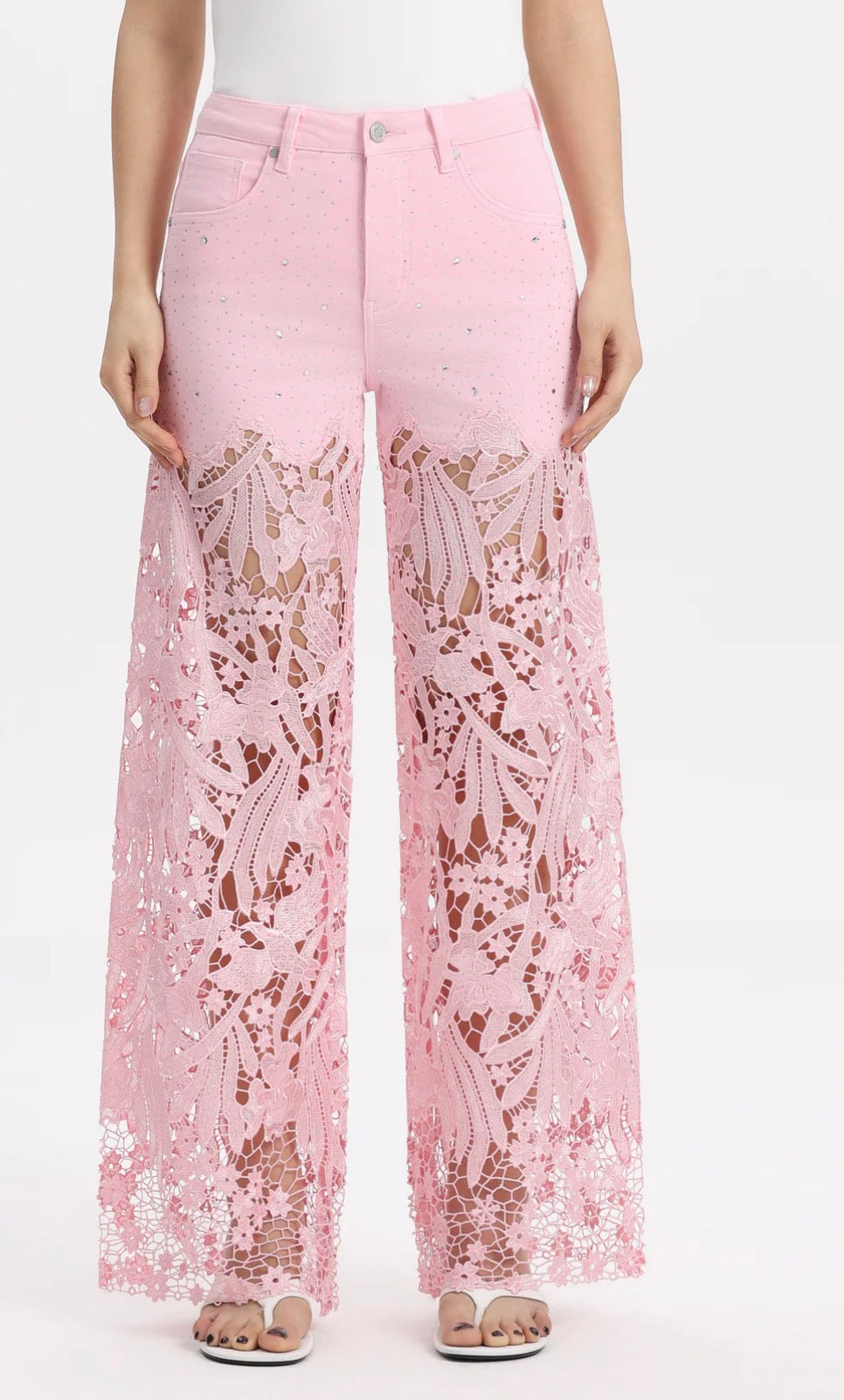 Pre Order Lace Jeans