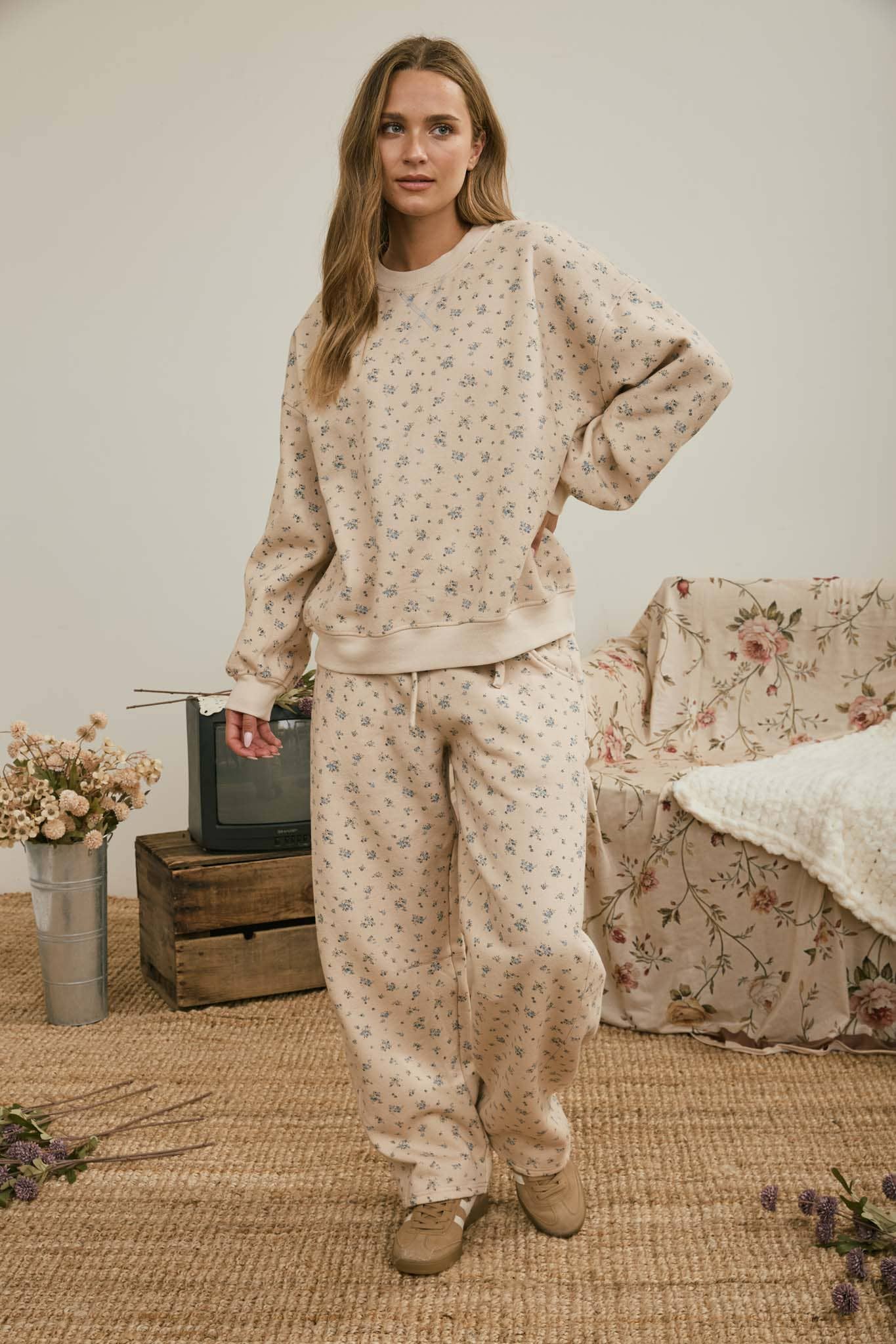 DITSY FLORAL LOUNGE SET
