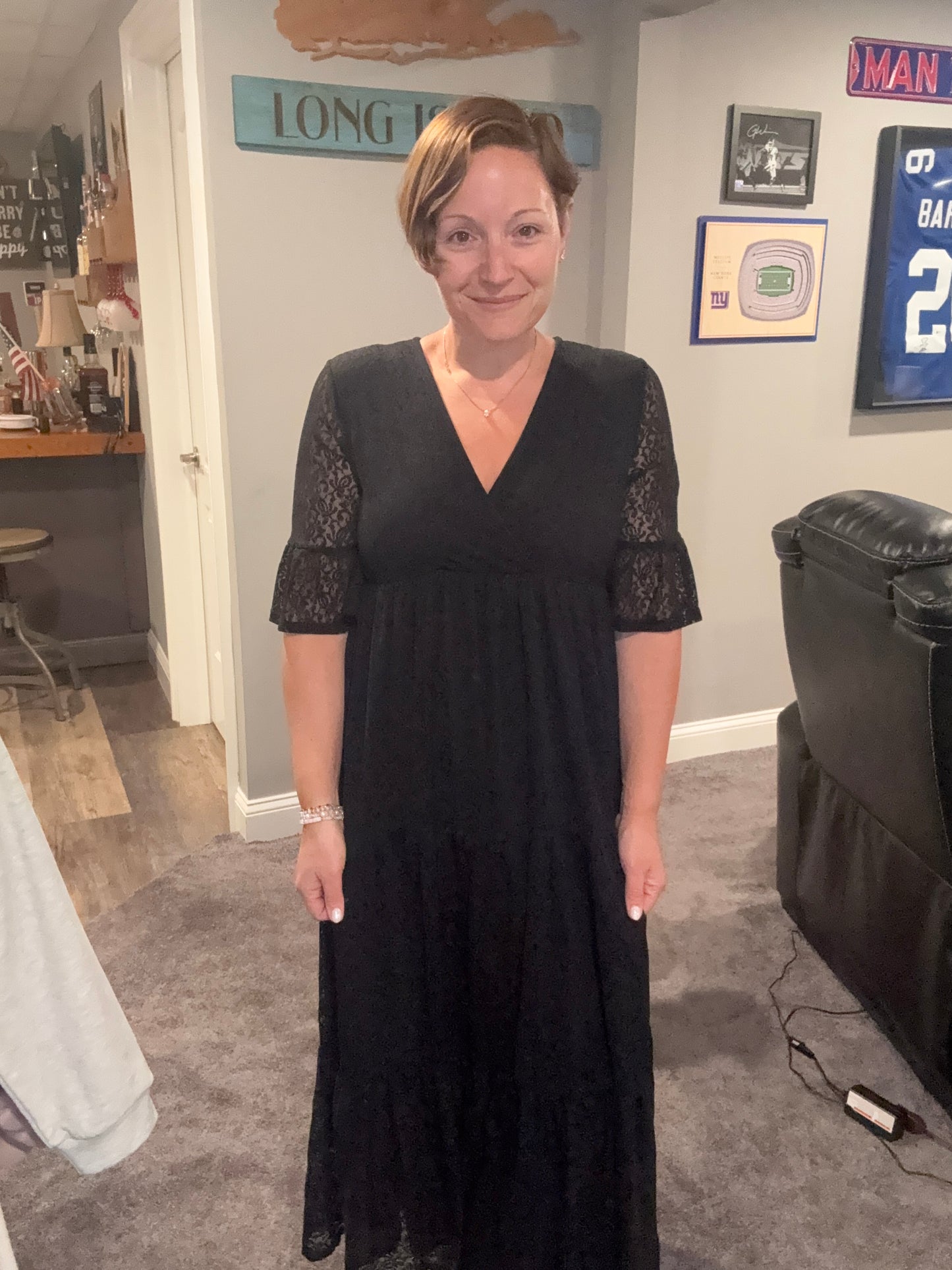 Black Lace Dress
