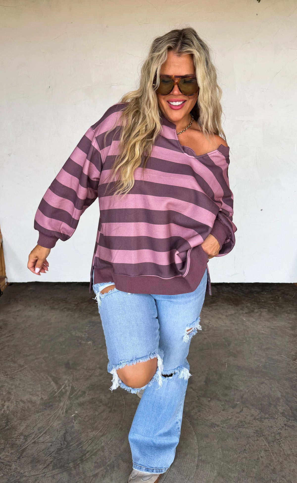 PREORDER- LIVED IN OVERSIZED PULLOVER