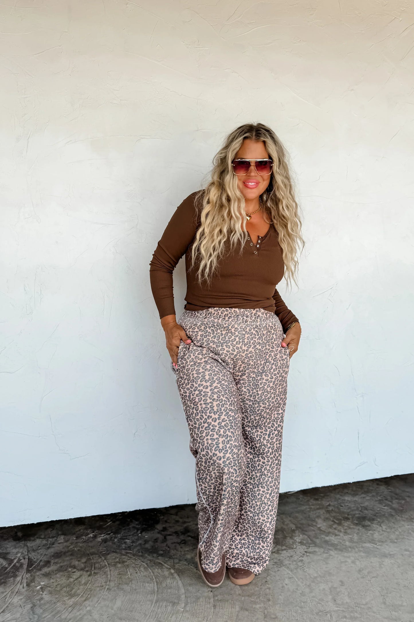 PREORDER: Floral & Cheetah Drift Away Joggers