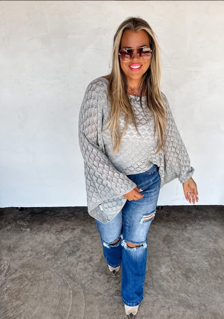 PREORDER- WINTER FREE SPIRIT BELL SLEEVE TOP