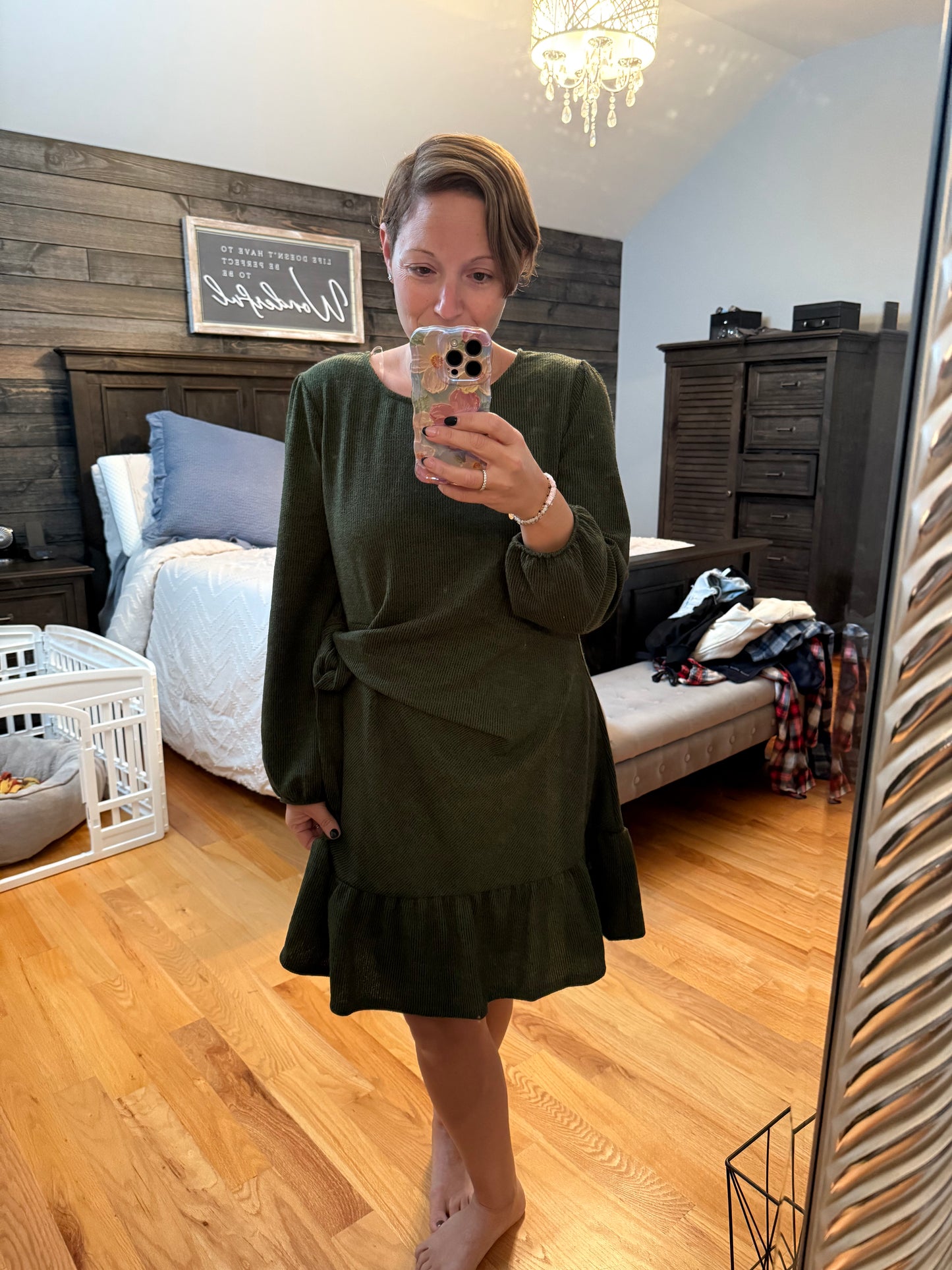 Side Tie Dress