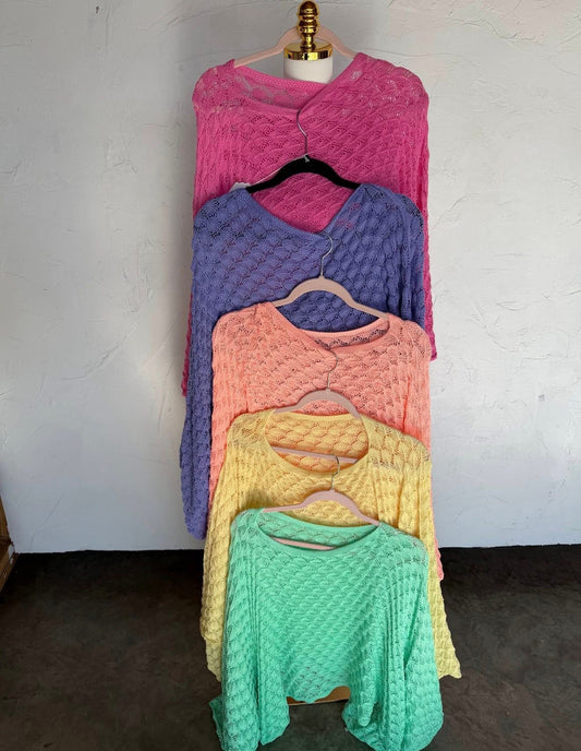 Preorder Spring Free Spirit Bell Sleeved Top