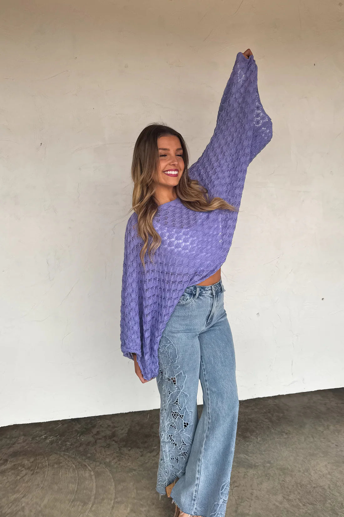 SUMMER FREE SPIRIT BELL SLEEVE TOP