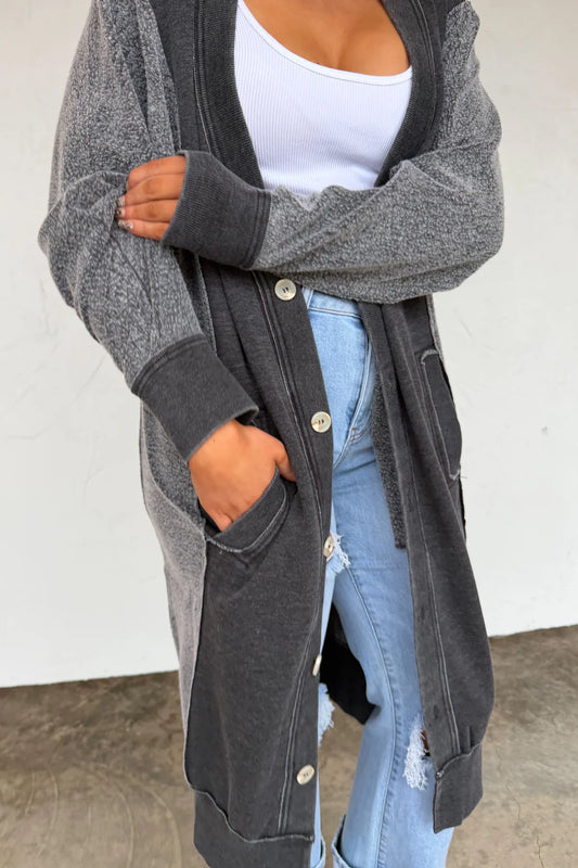 SPRING DESI SWEATSHIRT CARDIGAN
