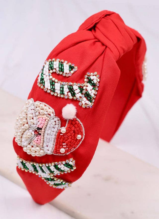 Christmas Joy Headband RED