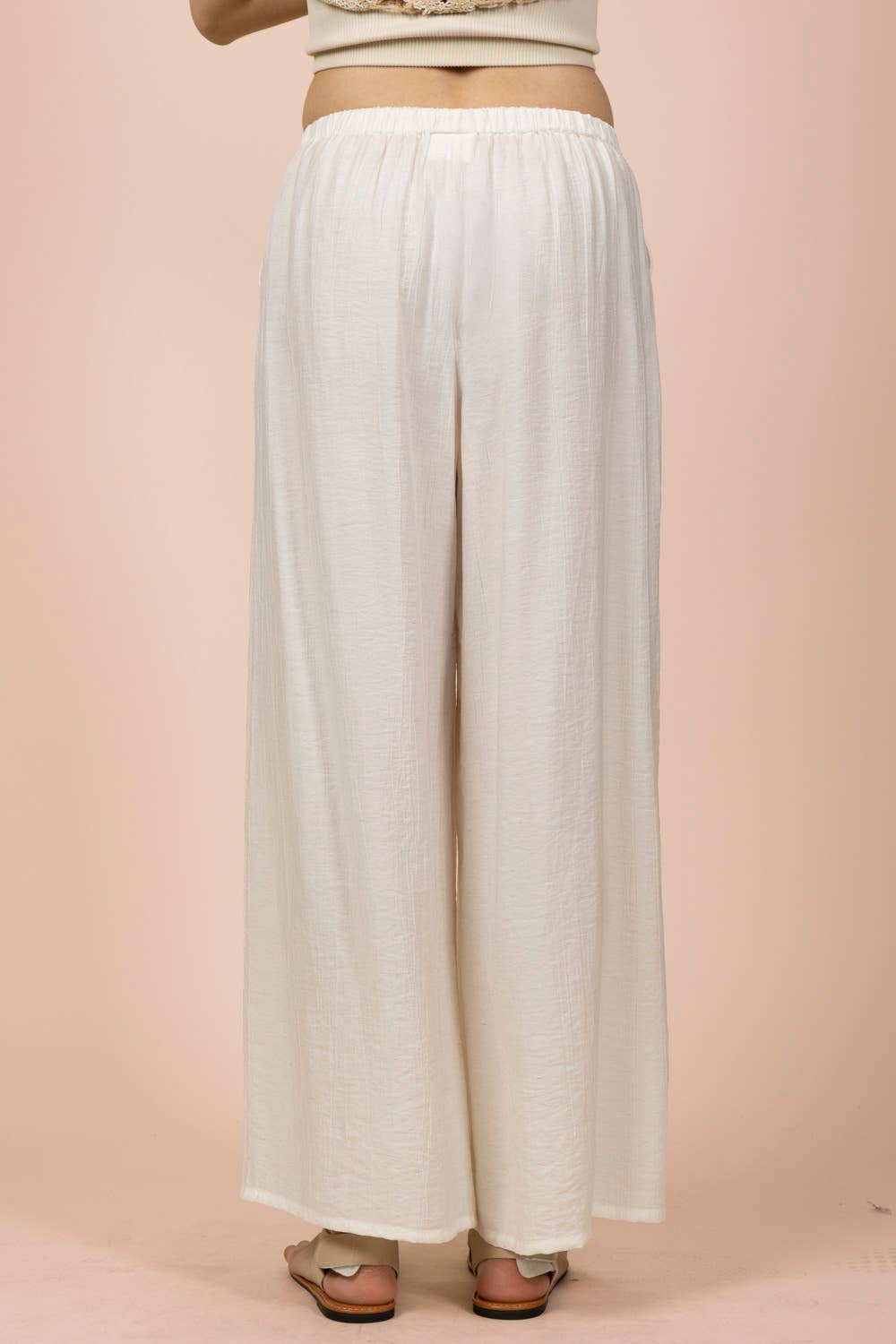 Wide Leg Woven Pants