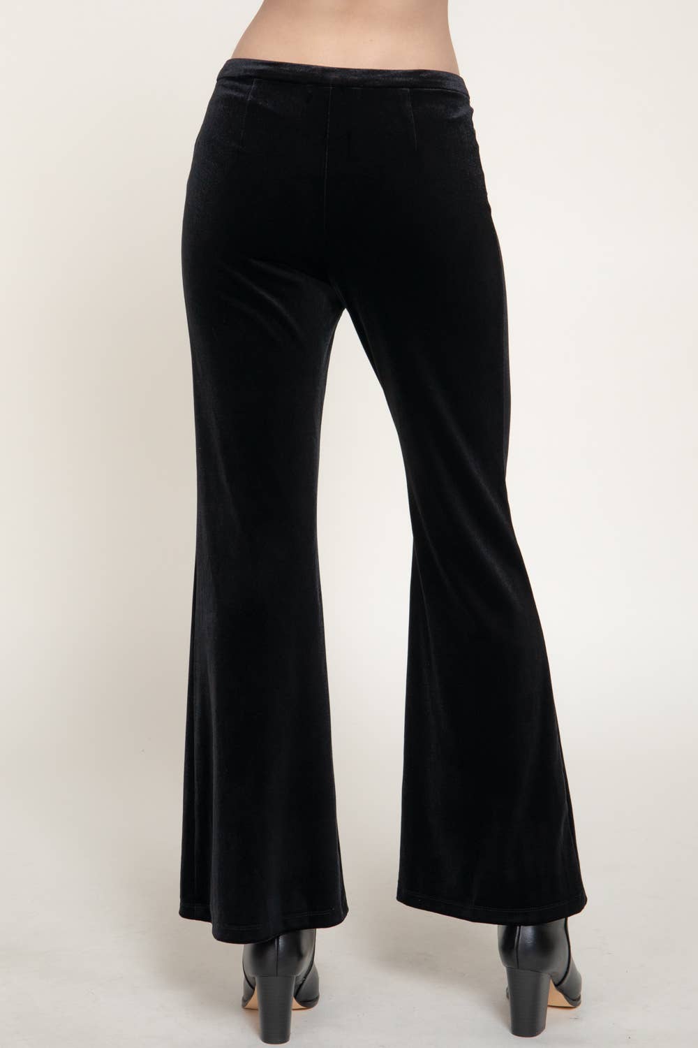 Velvet Flare Pants